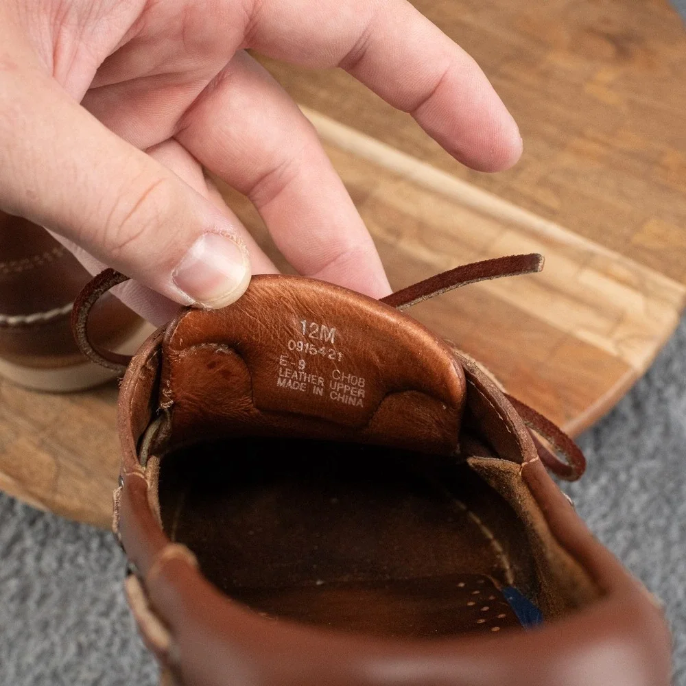 Sperry Authentic Original Boat Shoe Tan/Gum  Men's 12 M